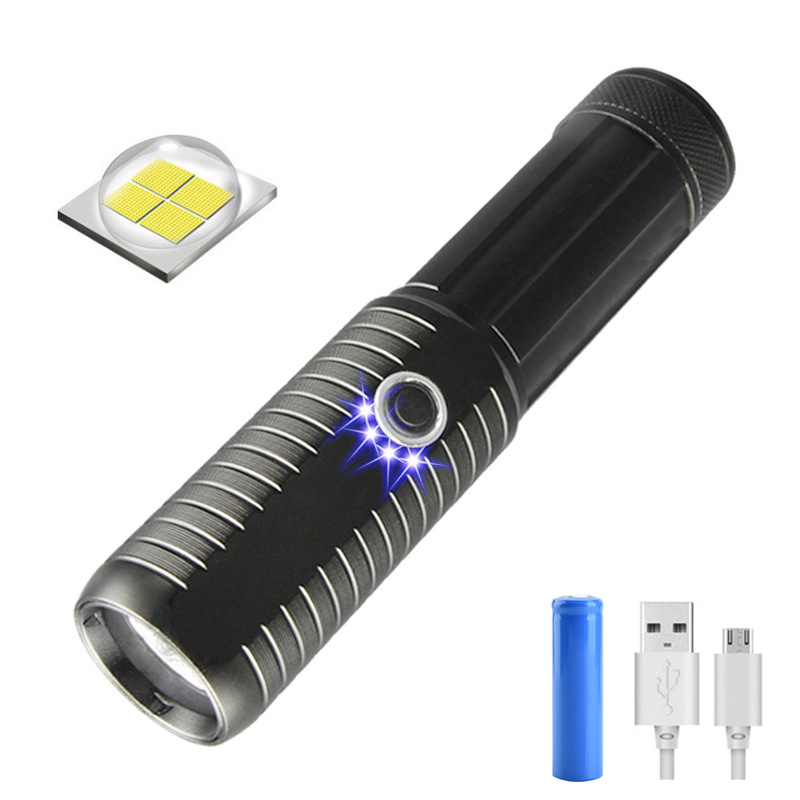 

XANES® W577 P50 Super Hightlight Flashlight 18650 Battery USB Charging Waterproof 4 Modes LED Light
