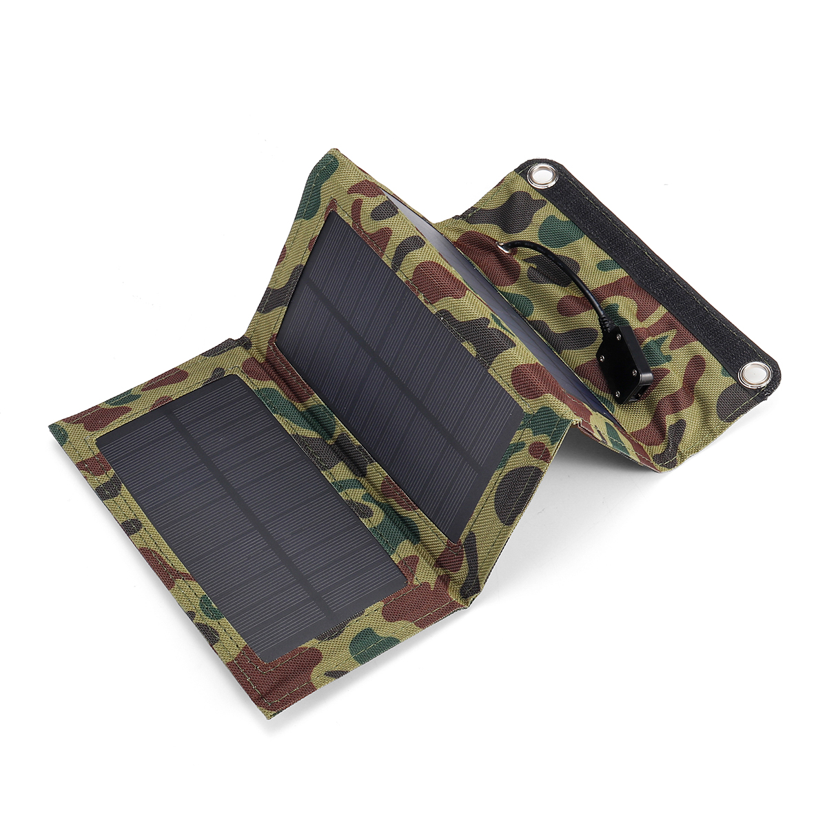 

10W 5V Waterproof Portable Foldable Solar Panel Charger with USB Port for Camping Hiking Climbing Power Bank