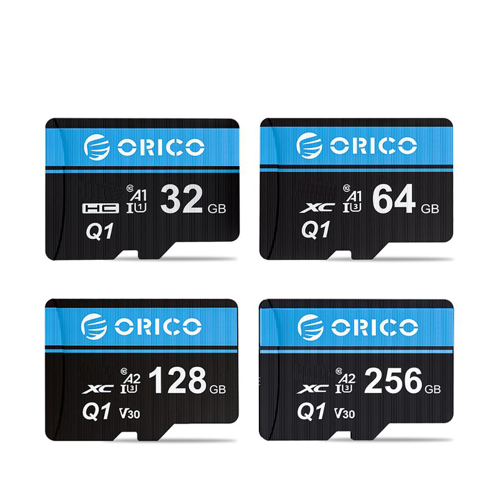 

ORICO 32GB 64GB 128 ГБ класс 10 высокоскоростная карта памяти TF для планшета смартфона камера динамик Дрон автомобиль В