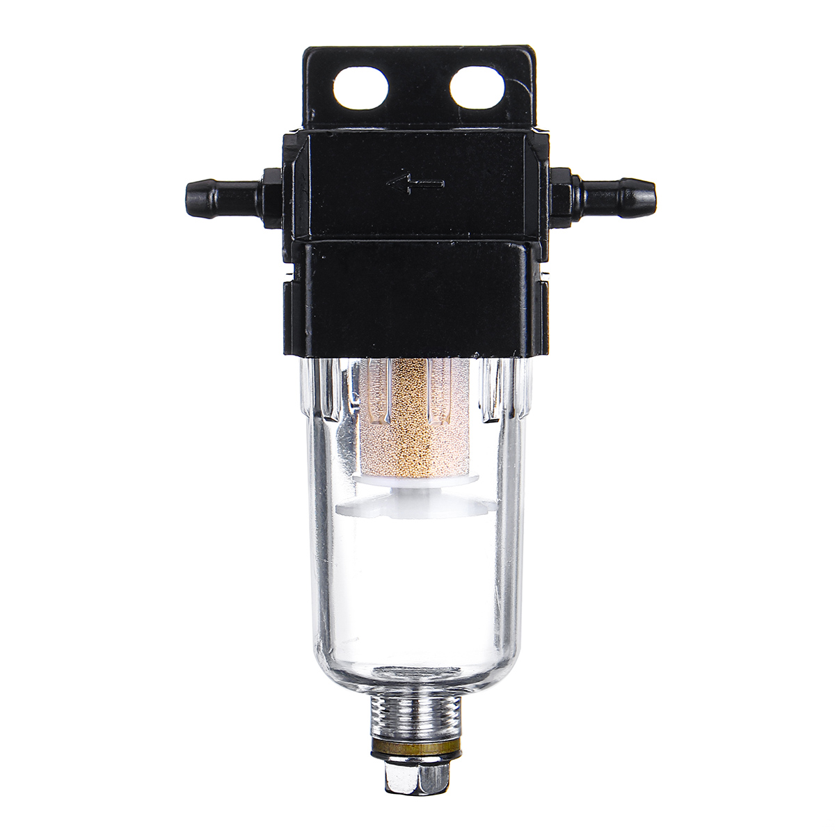 

1/4" Inline Air Compressor Oil-Water Separator Oil Air Pressure Filter Regulator