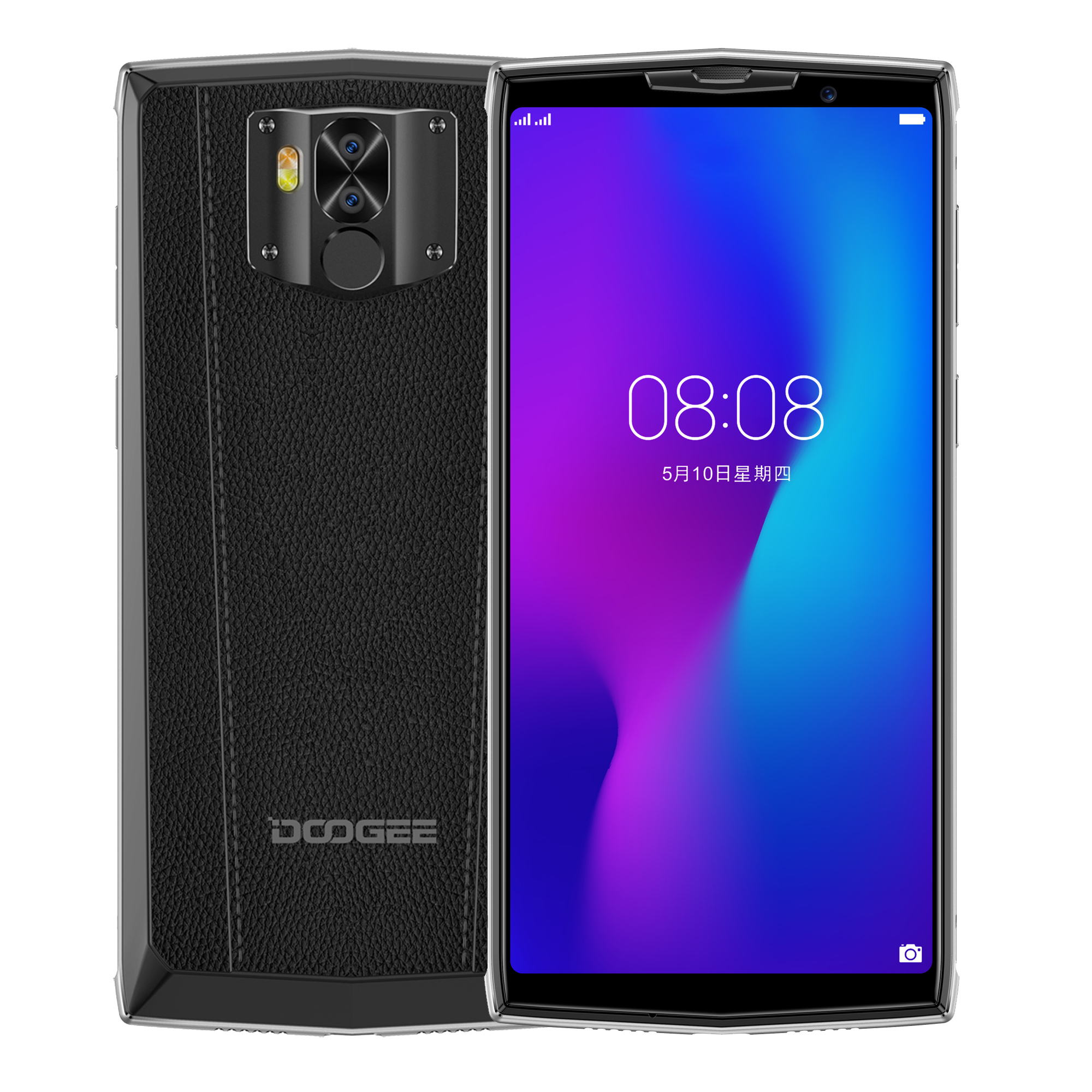 

DOOGEE N100 Global Version 5,99 дюйма FHD + 10000 мАч NFC Android 9,0 21MP + 8 МП с двумя задними камерами 4 ГБ RAM 64GB ПЗУ Helio P23 Octa Core 4G Смартфон