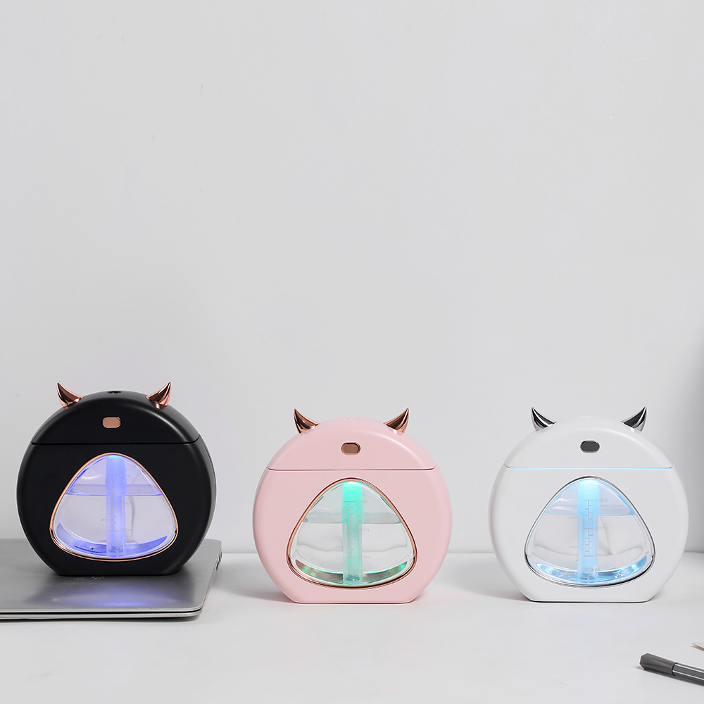 Bakeey Durable Timing Night Light Silent Portable USB Air Humidifier Home Office Car Diffuser Purifier Mist-Maker 9