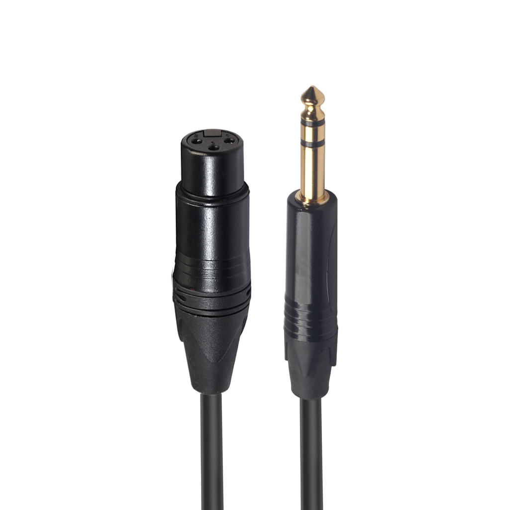 

REXLIS 6.35 стерео мужчина к Canon Femal аудио кабель адаптера 3 м цинковый сплав для Микрофон микшер
