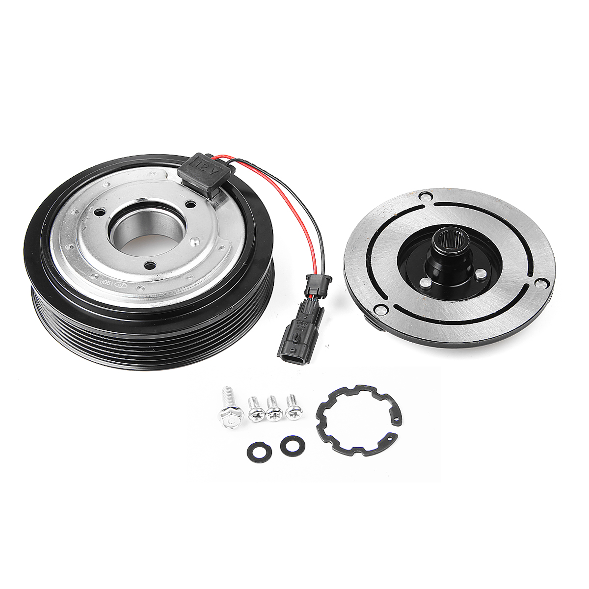 

AC Compressor Clutch Kit Pulley Bearing Coil Plate For Nissan 2008 - 2013