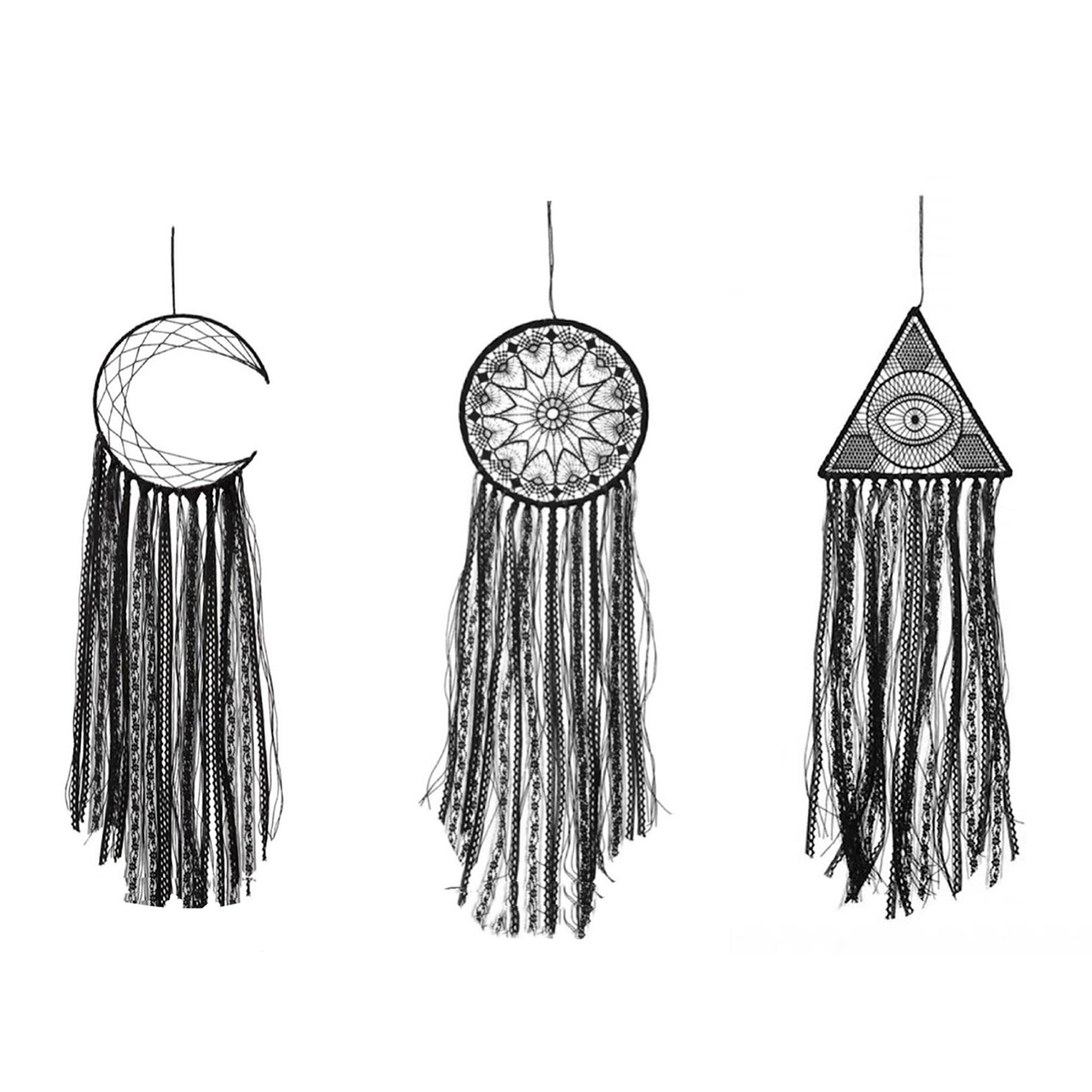 

Large White Black Dream Catcher Room Wall Hanging Decorations Wedding Gift