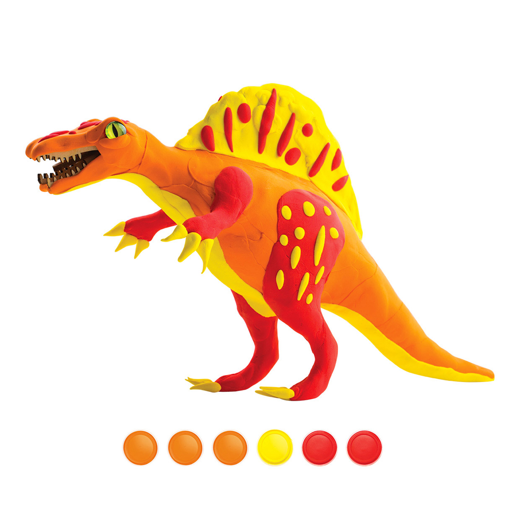 Robotime Clay Dinosaur Series 3D Puzzle Modeling Clay Children's Manual DIY Rubber Color Mud Toys 19