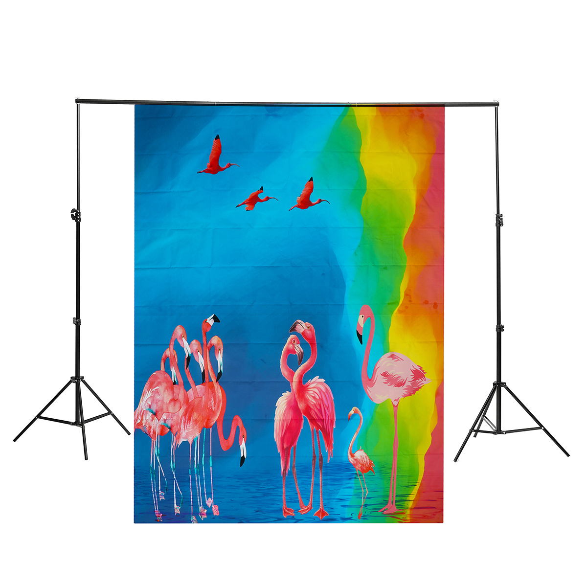 Find 3x5FT 8x10FT Flamingo Fish Unicorn Animals Photography Backdrop Studio Prop Background for Sale on Gipsybee.com with cryptocurrencies