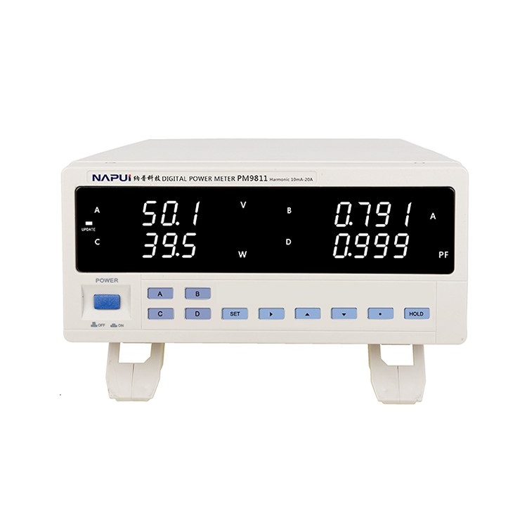 

PM9811 Bench TRMS AC Voltage Current Power Meter Harmonic Analyzer Tester Harmonic Basis (RS232 and Software)