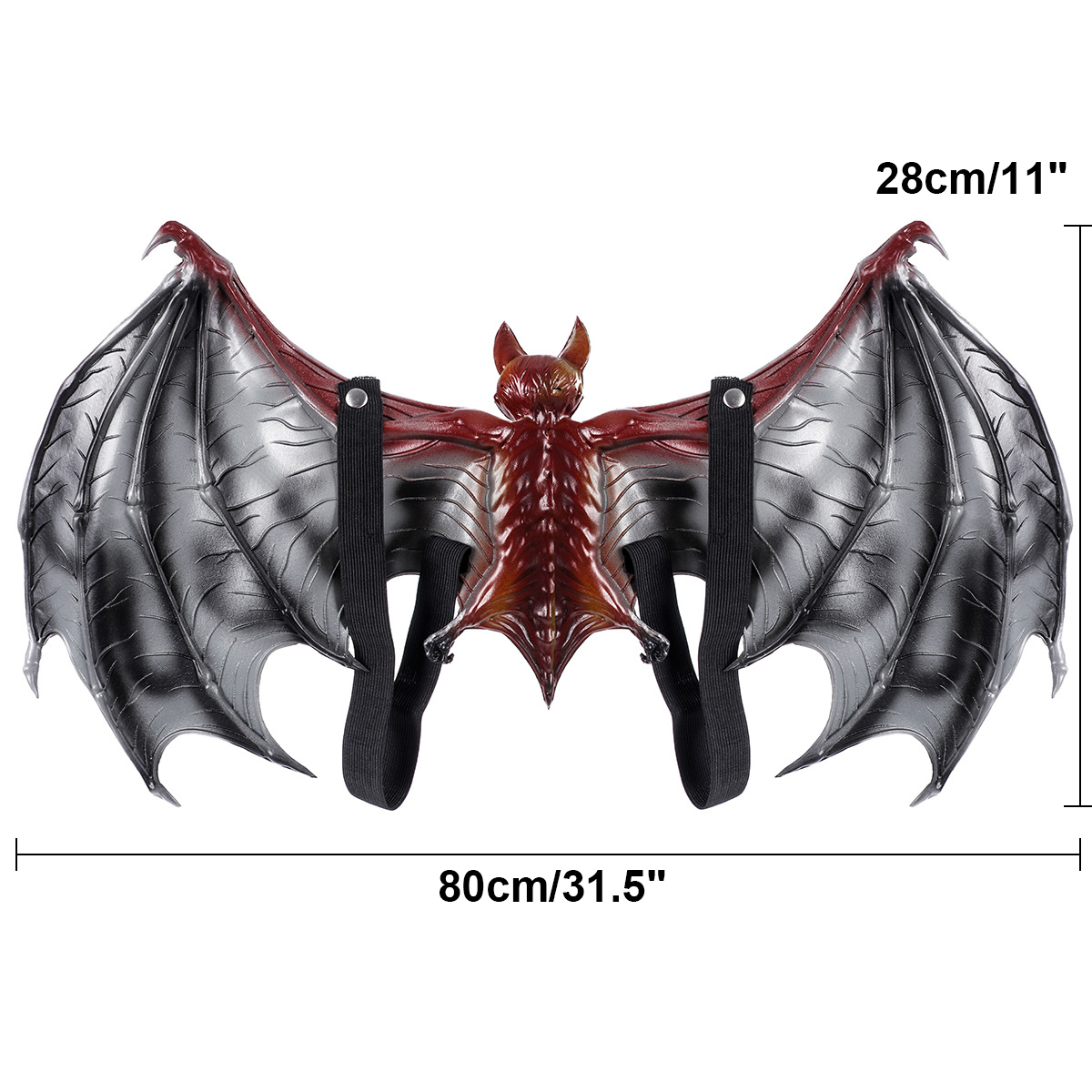 Halloween Props Carnival Bat Wings Party Cosplay Costume Accessory ...