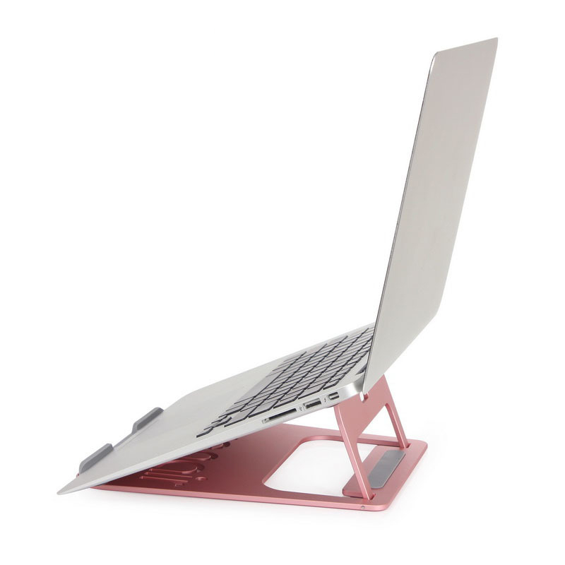 

GAOJI XNR1 Складная подставка для ноутбука Металлический кронштейн для ноутбука Регулируемая высота Riser Портативная охлаждающая подставка дл