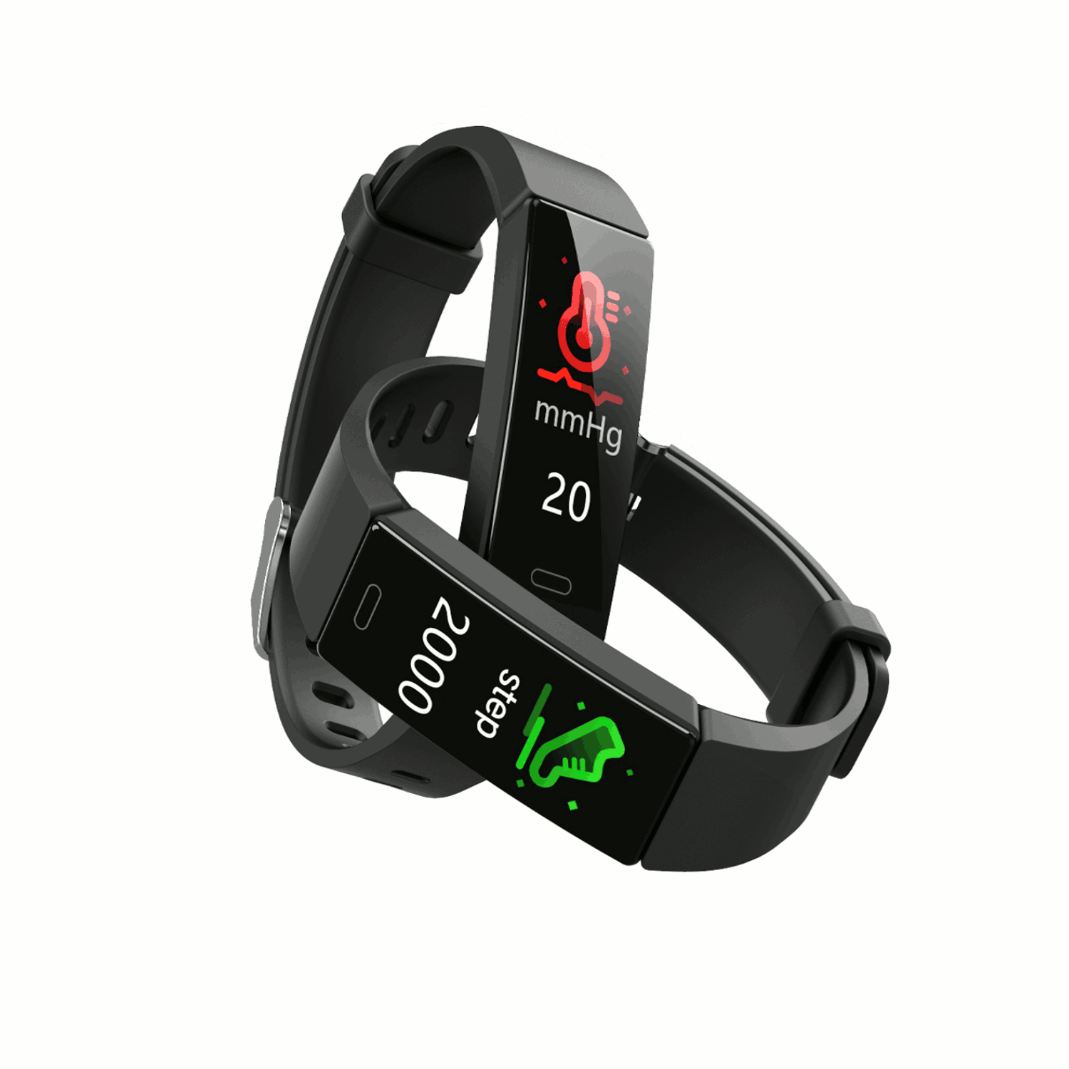 

Bakeey Y39 IP68 Waterproof Wristband Heart Rate Blood Pressure Monitor Camera Control Sport Smart Watch