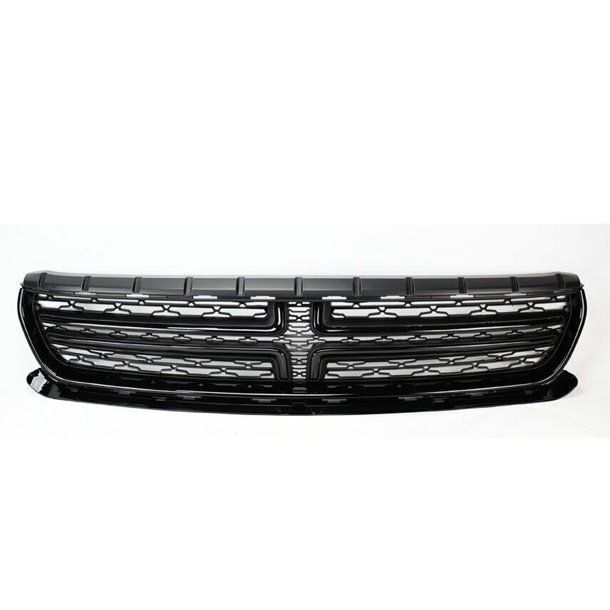 

Glossy Black ABS Front Upper Bumper Grill Grille For Dodge Charger 2015-2018