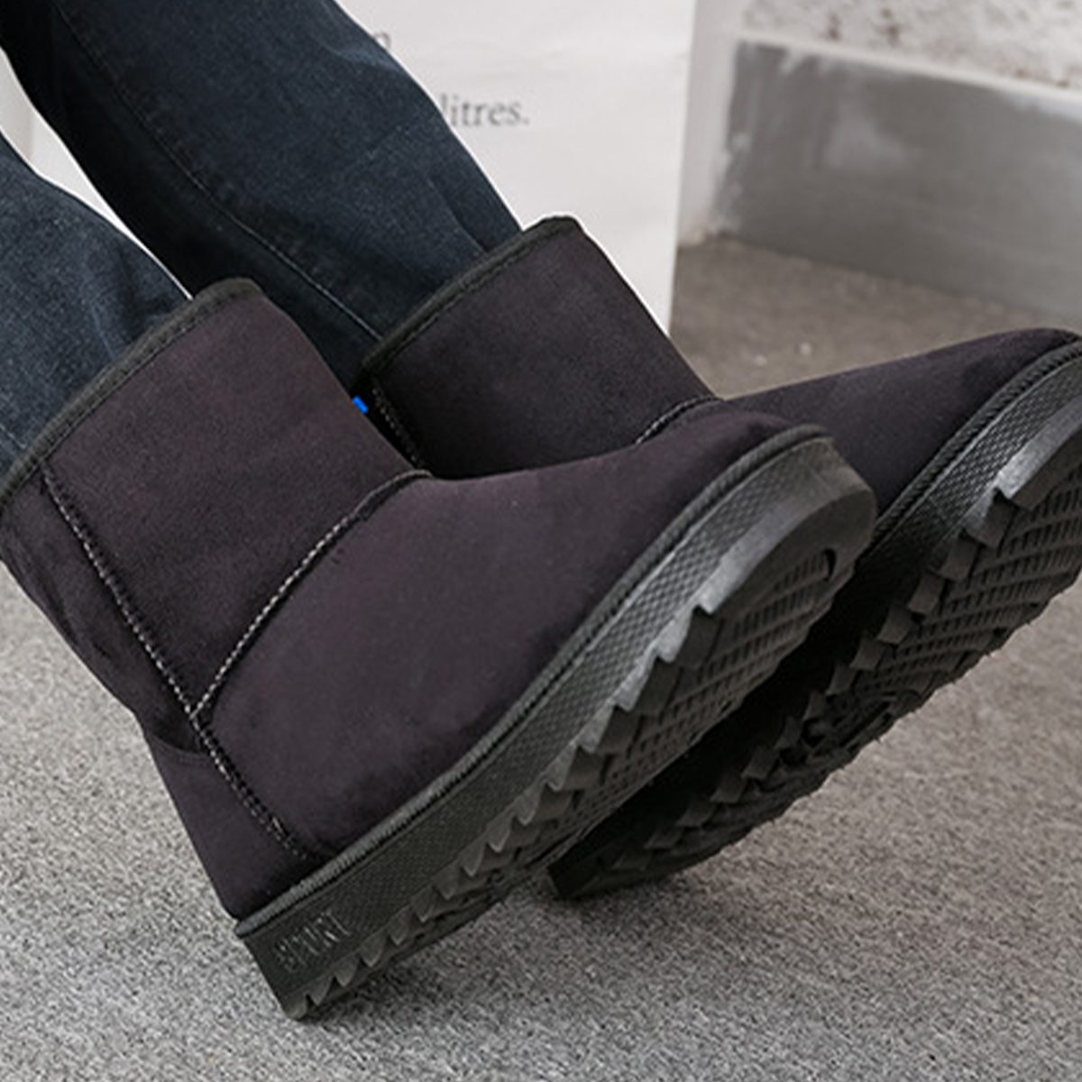 Men Winter Electric Heated Boots Snow Shoes USB Power Warm Heating Insoles Shoes от Banggood WW