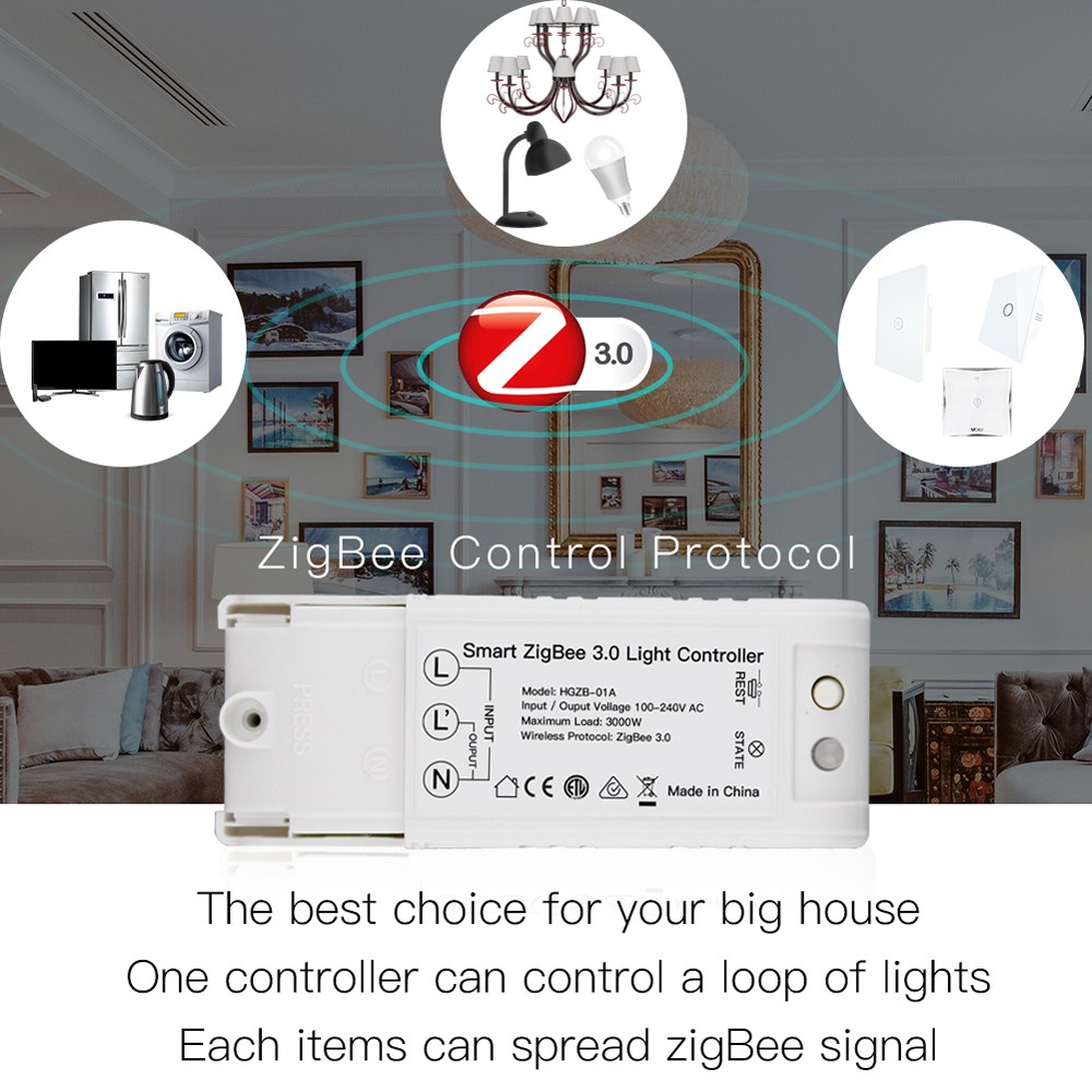 New MoesHouse MS-107 Zig bee DIY Smart Home Automation Light Controller ...
