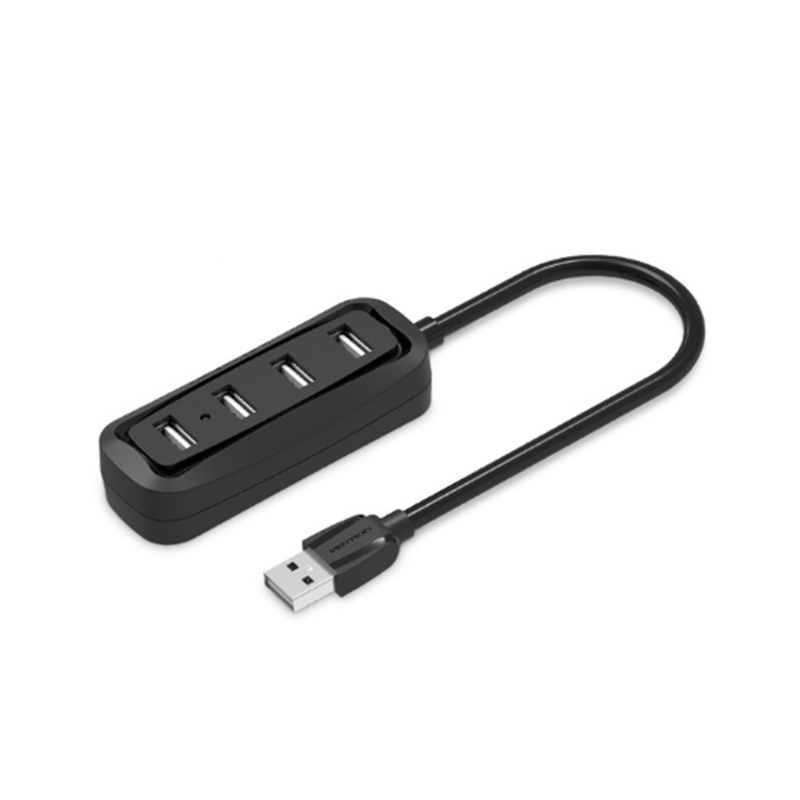 

Vetion VAS-J43 USB2.0 Hub 4 Ports USB Docking Station Extender USB Data Transmission Adapter Converter for Phone MacBook
