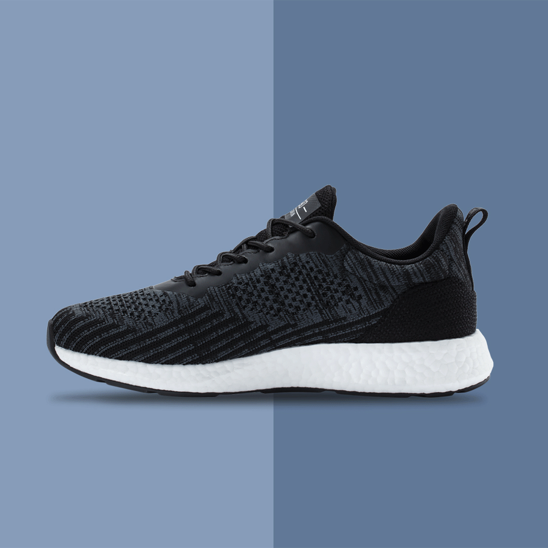 

90FUN ETPU Shock Absorption Men Sneakers Fly Knit Soft Wear Resistant Sports Running Shoes From Xiaomi Youpin