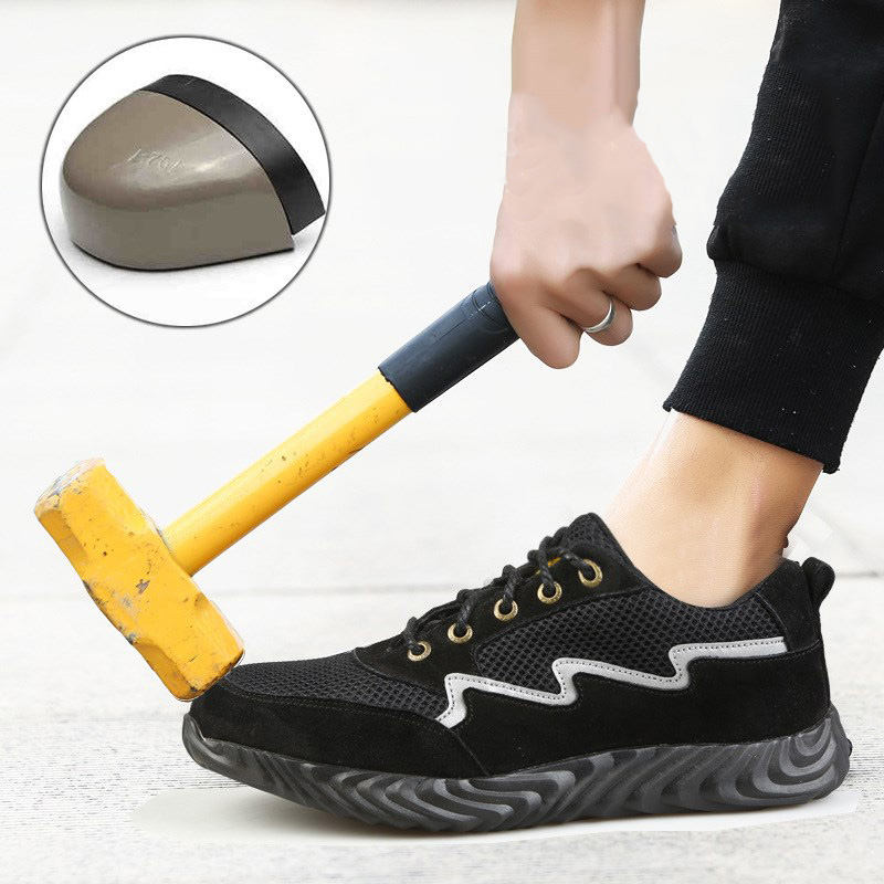 

Steel Toe Lightweight Puncture Proof Sole Breathable Shoes