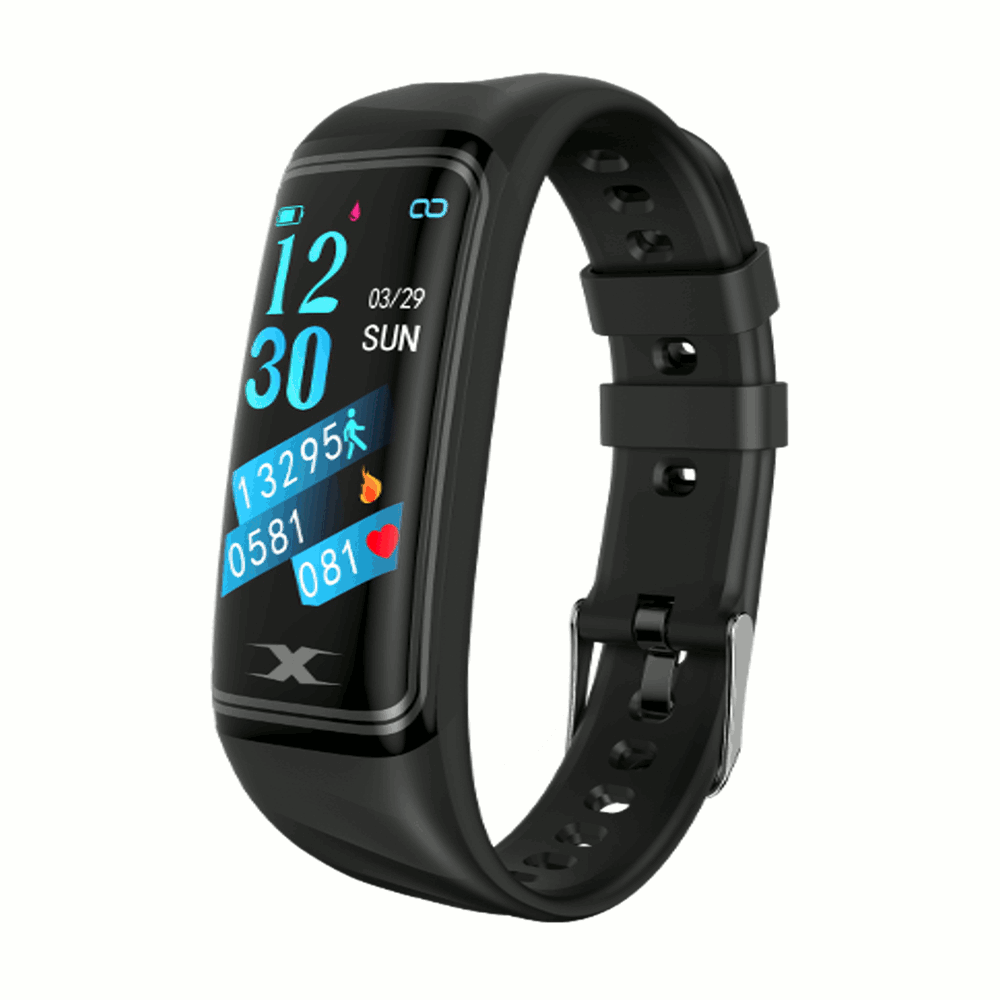 

Bakeey V30S IP68 Waterproof Wristband Heart Rate Blood Pressure Monitor Multi-dial Switching Camera Control Smart Watch