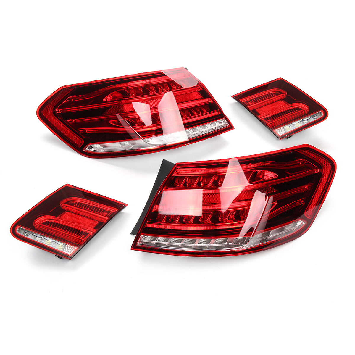 

Car LED Tail Light Brake Lamp Assembly Outer Inner for Benz E Class W212 E200 E240 E260 E280 E300 2013-2015
