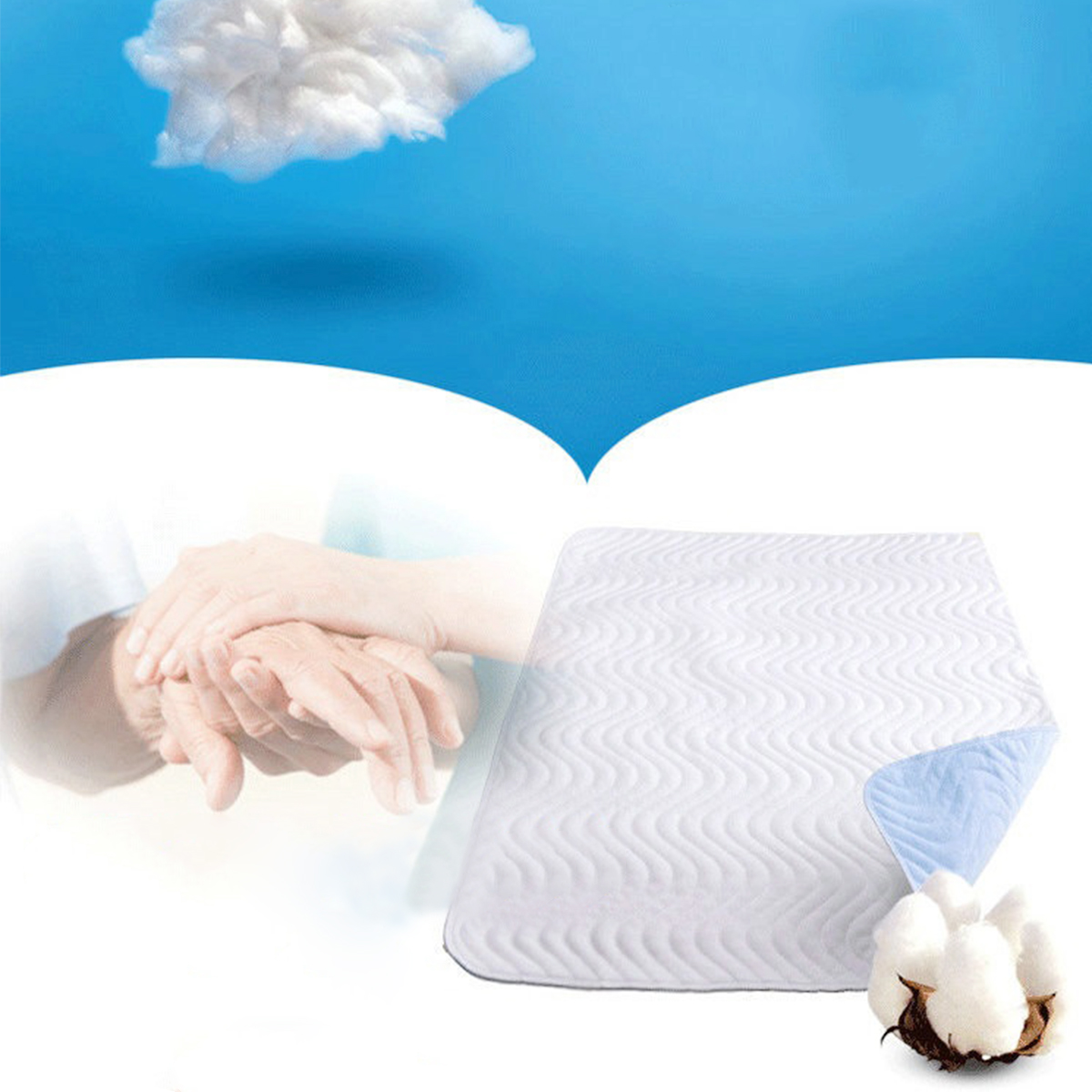 

Reusable Bed Pad Baby Diapers Underpad Washable Heavy Duty Incontinence Patient