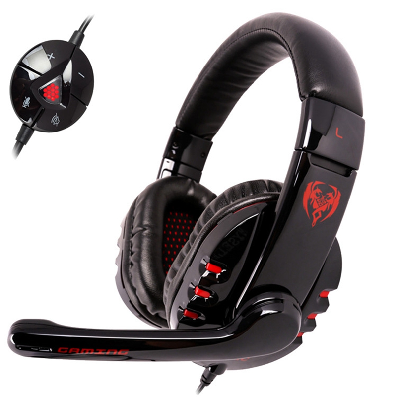 

SOMiC G927 Virtual 7.1 Surround USB Gaming Headphone 2.9 Meters Long Wire Headset With Microphone for Computer Profession Gamer