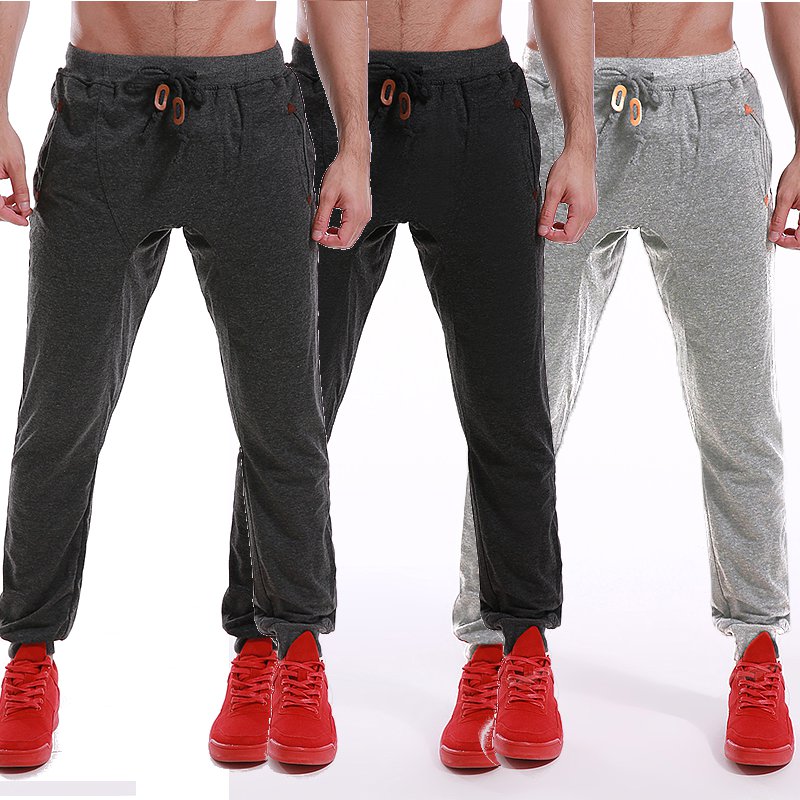

Mens Sweatpants Gym Sports Yoga Pants Loose Casual Running Long Trousers Bottoms