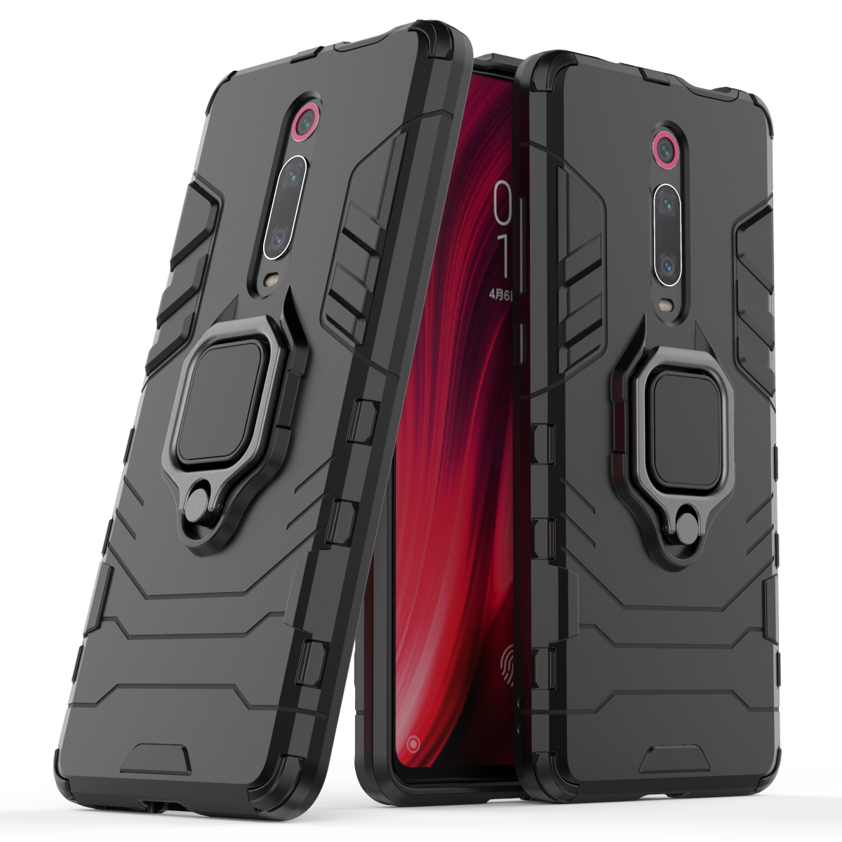 

Bakeey Armor Magnetic Card Holder Shockproof Protective Case For Xiaomi Mi 9T / Mi9T PRO / Redmi K20 / Redmi K20 pro