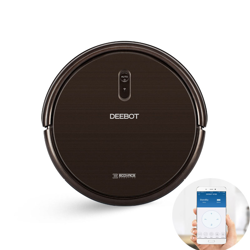 

ECOVACS DEEBOT N79S Robot Vacuum Cleaner Auto & Manual Power Adjustment, 1000Pa Suction 2600mAh with APP Control