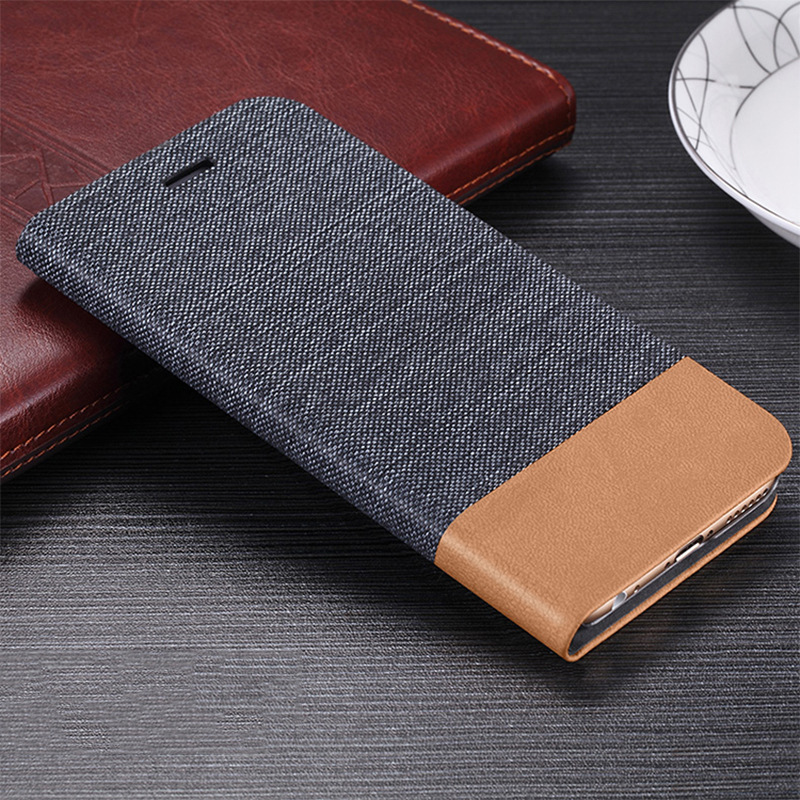 

Bakeey Flip Canvas PU Leather Full Body Protective Case for Doogee N20