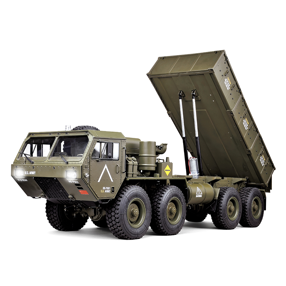 HG P801 P802 1/12 2.4G 8X8 M983 739mm RC Car US Army Military Truck NO Battery