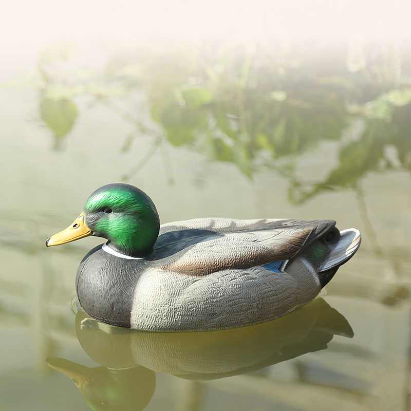 

Floating Mallard Duck Deadly Fishing Lure Hen For Outdoor Hunting Decoy Garden Decorations