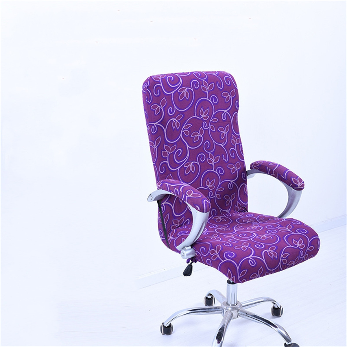 Spandex Office Computer Chair Covers Stretchable Rotate Swivel Chair Seat for Office Home 2