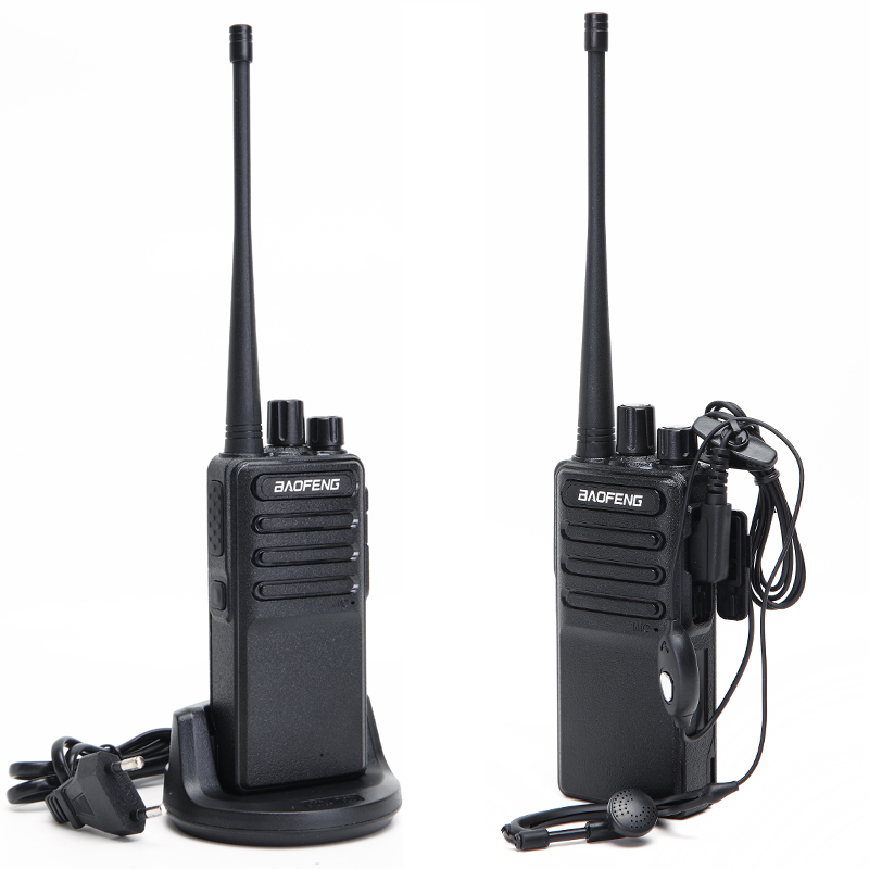 2pcs Baofeng BF-V9 Mini Walkie Talkie USB Fast Charge 5W UHF 400-470MHz Ham CB Portable Two Way Radio 13