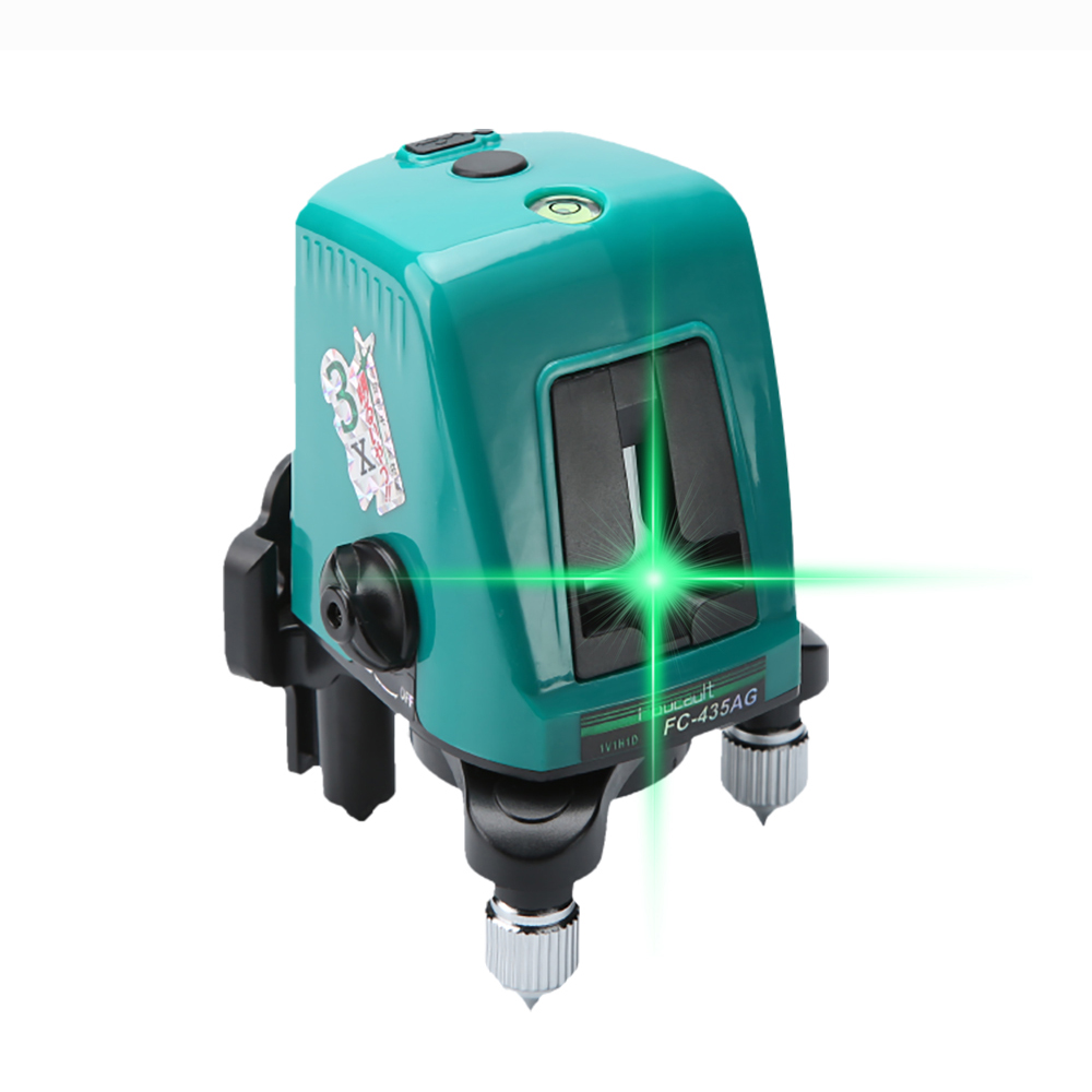 Foucault FC-435AG Mini Infrared Laser Level with Oblique Function Line Projector 2 Line 1 Brightening Point Green Light 39