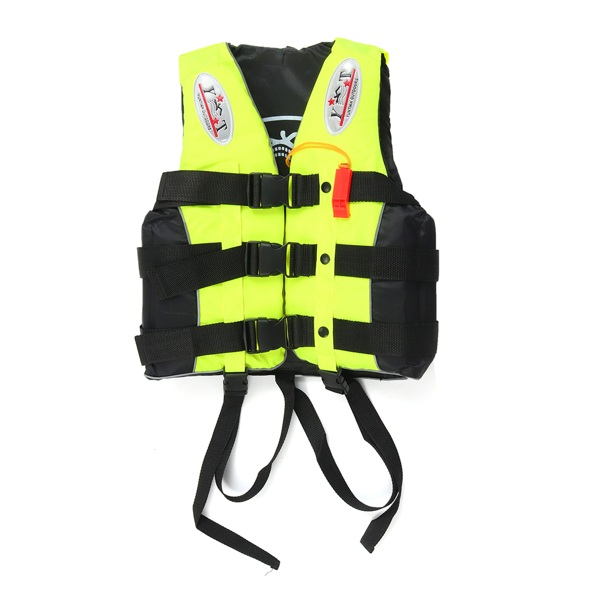 

Портативный спасательный жилет Oxford Плавательный Рыбалка Лодка Kayak Buoyancy Aid Vest-M / L / XL