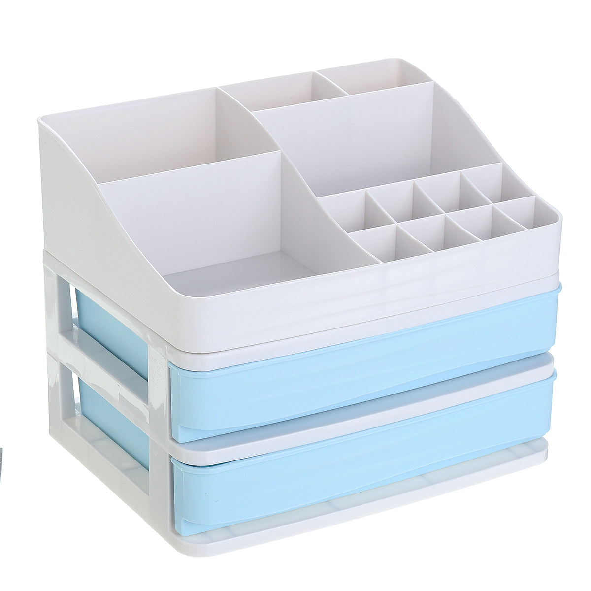 Plastic Cosmetic Box Drawer Makeup Organizer Makeup Desktop Storage Box Container Nail Casket Holder Jewelry Organizer Desktop Organizer—2