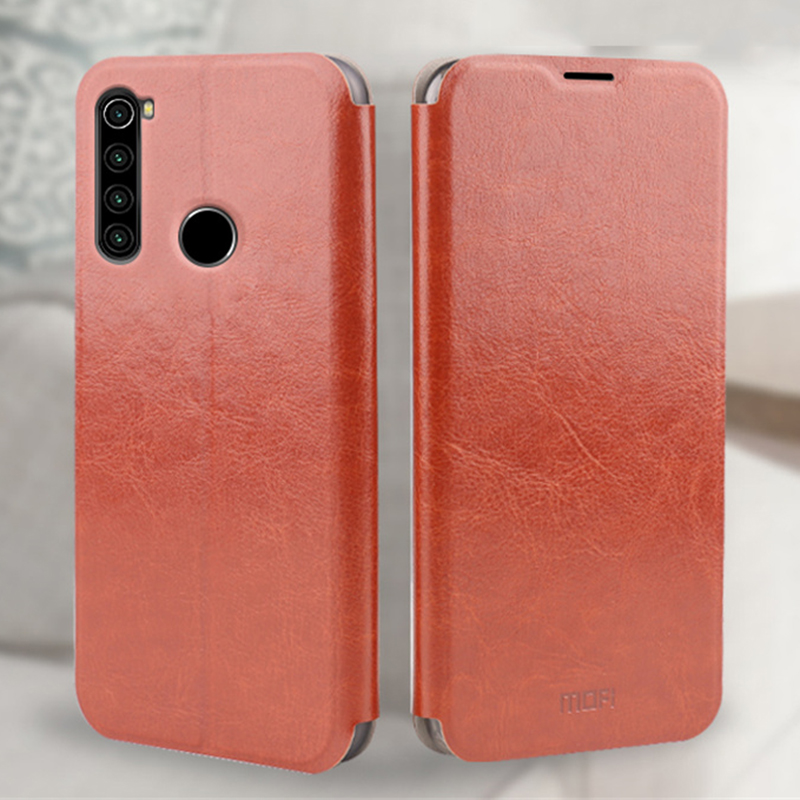 

Mofi Luxury Shockproof Flip PU Leather Full Cover Protective Case for Xiaomi Redmi Note 8 Non-original