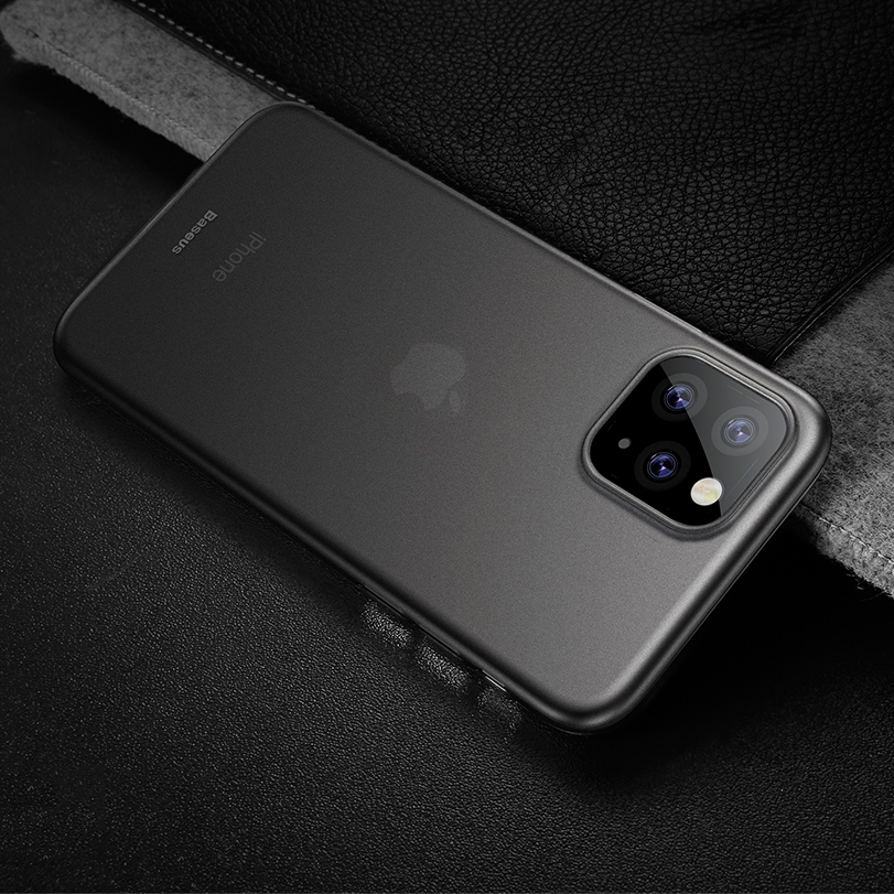 

Baseus Ультра тонкий матовый полупрозрачный против царапин PP защитный Чехол для iPhone 11 Pro Max 6,5 дюймов