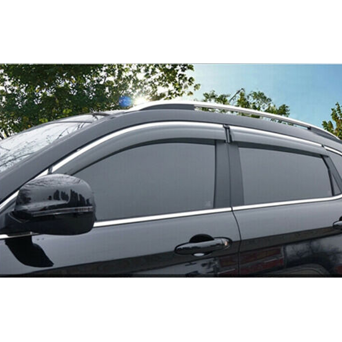 

4 шт. Окно солнцезащитный козырек Vent Shade Rain Guard дефлекторы для Toyota RAV4 2019 ~ 2020