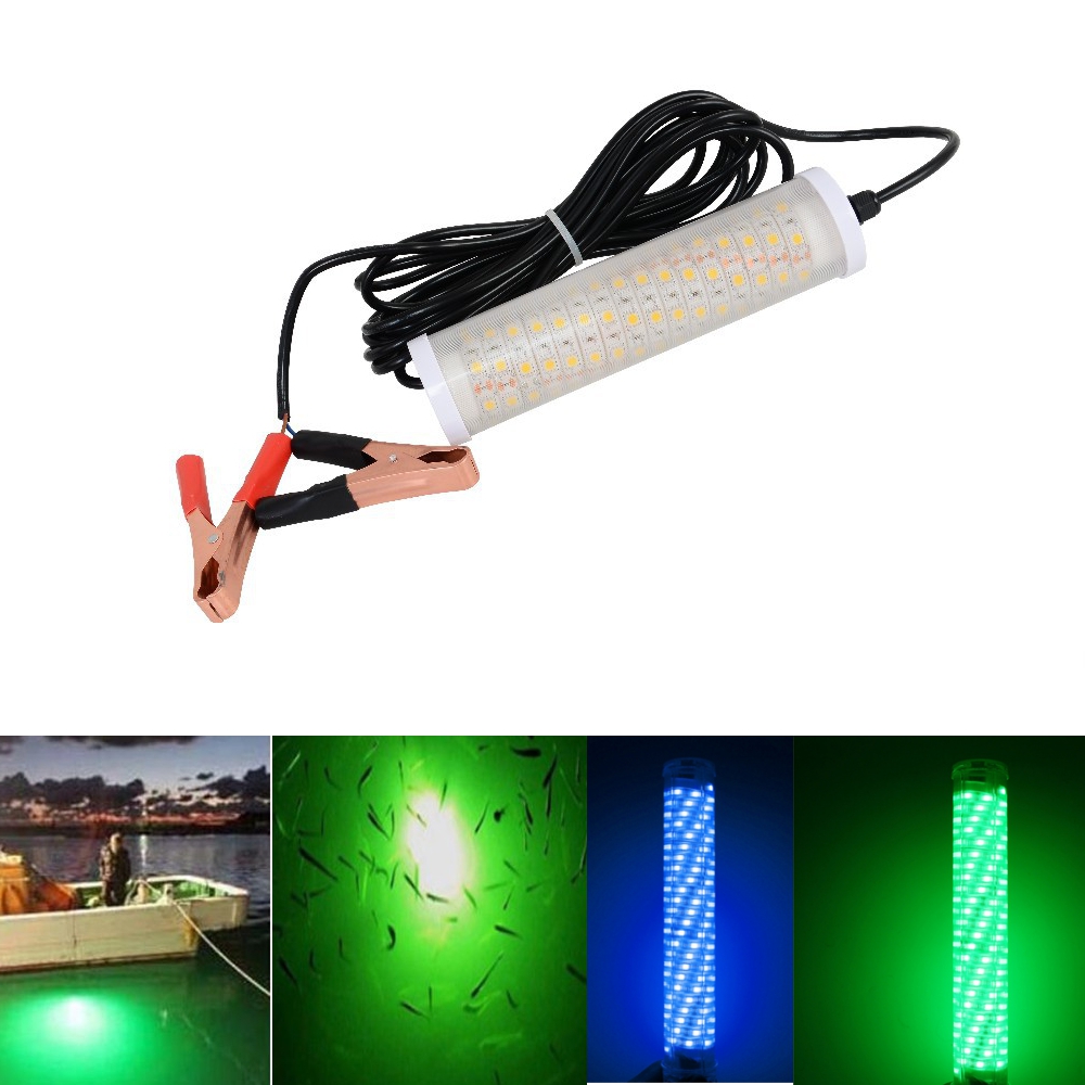 

12V 30W Fishing Light SMD5050 LED Underwater Lure Finder Lamp Attracts Prawns Squid Krill Lamp