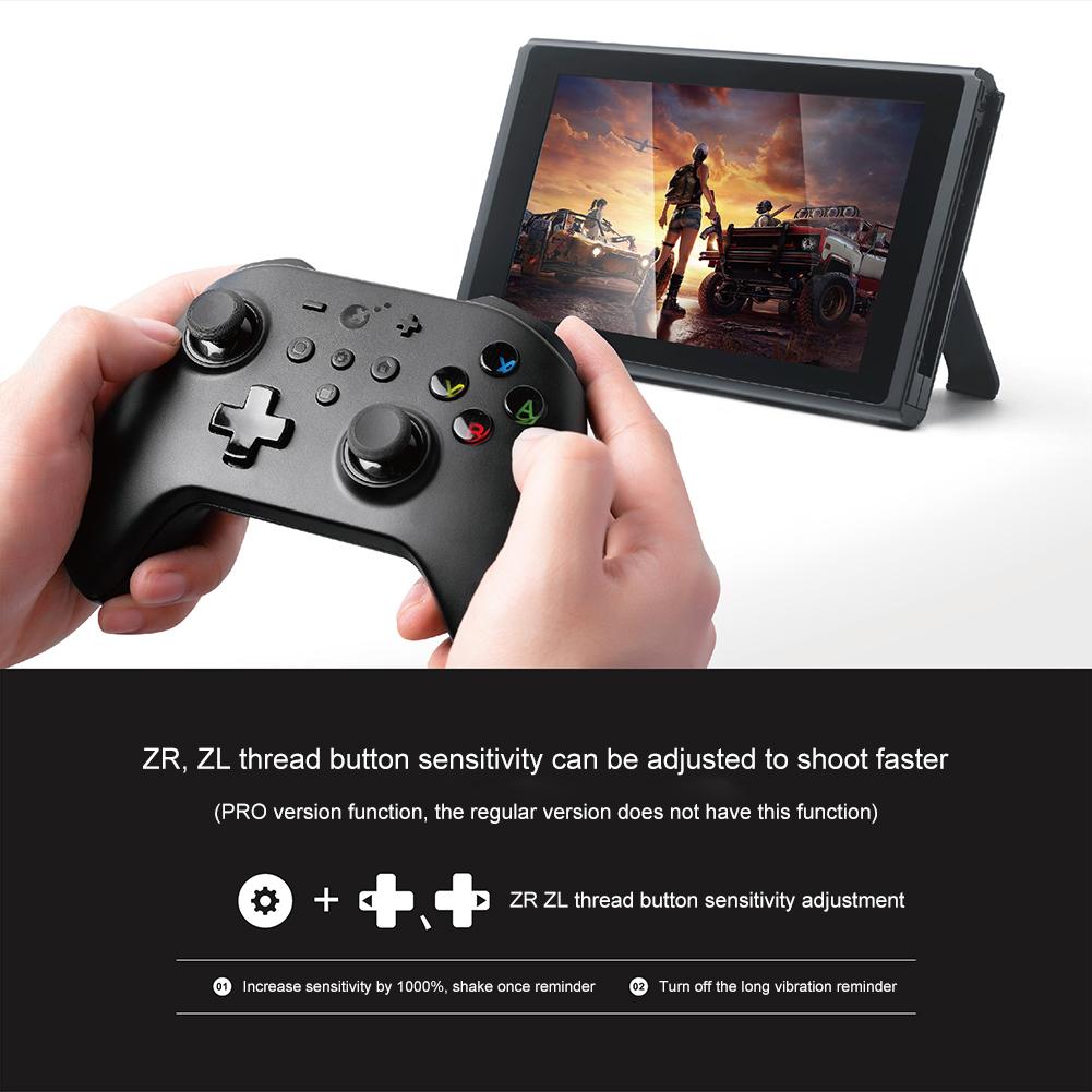 Gulikit NS08 APLS Six-axis Gyroscope Gamepad Vibration Burst Game Controller for Nintendo Switch Android for Windows 10