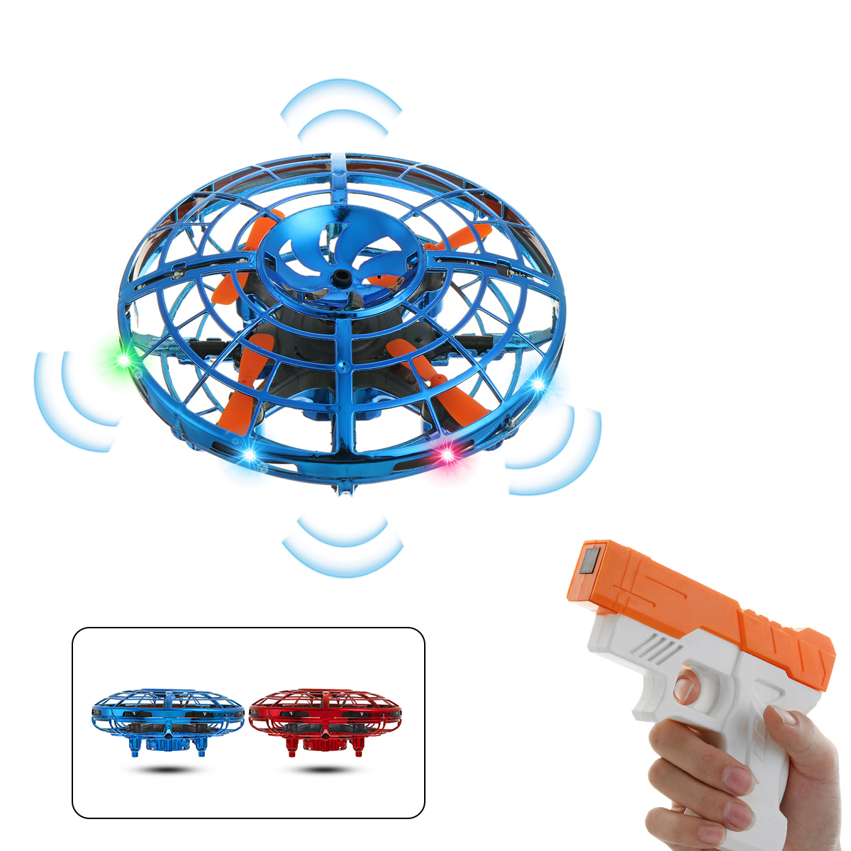 

UFO Flying Ball Toy Mini Inductive Suspension Drone Flying Toys with LED