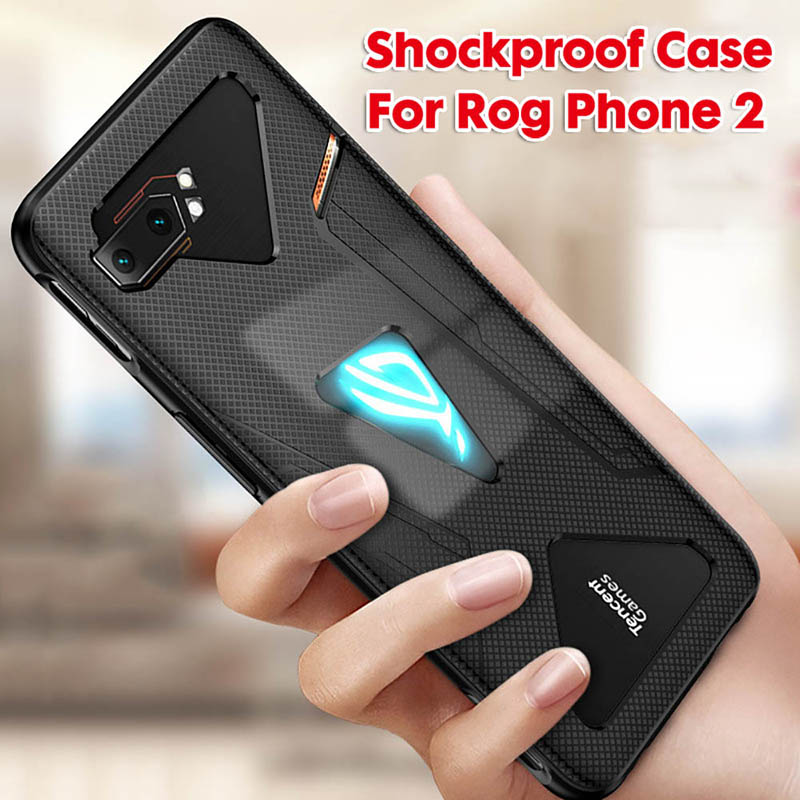 

Bakeey Shockproof Soft Silicone Protective Case For ASUS ROG Phone 2