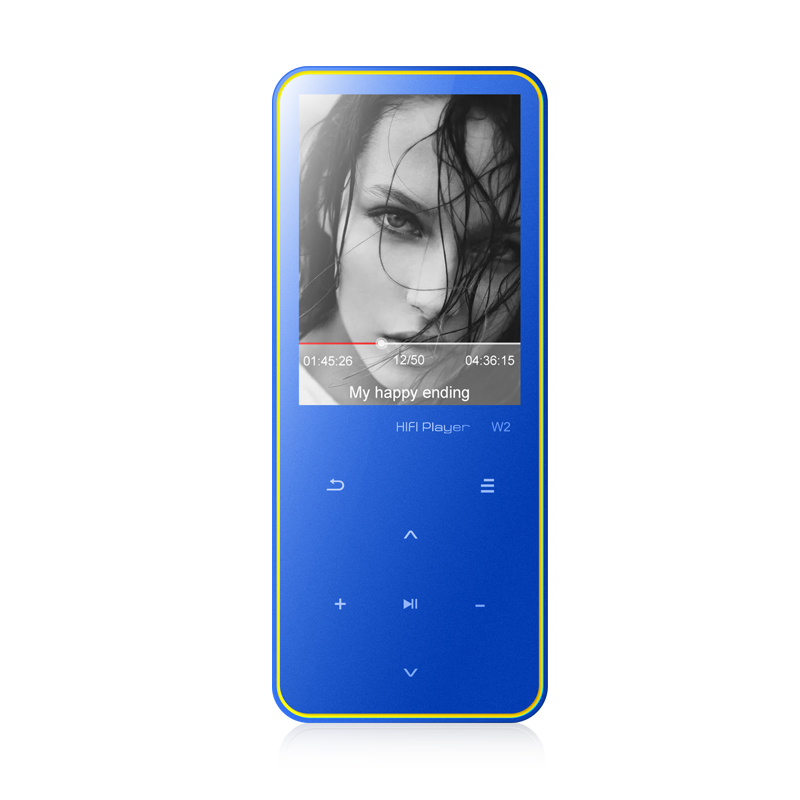 

IQQ W2 8GB bluetooth Lossless MP3 Music Player with Speaker FM Support Ebooks Record