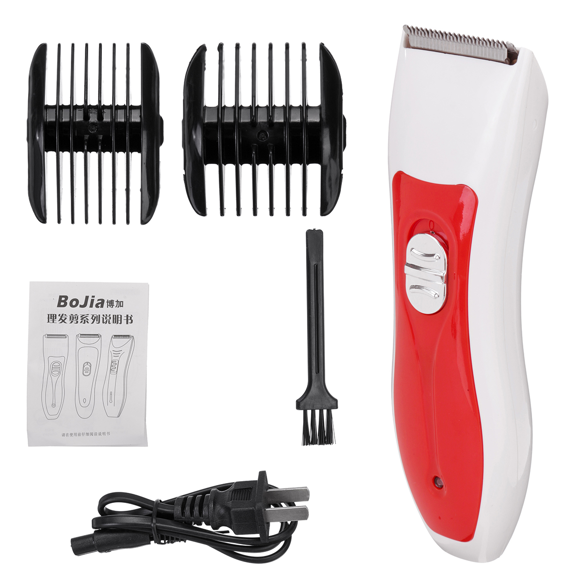 

Rechargeable Electric Pet Clipper Ultra-quiet Cat Dog Hair Grooming Machine Trimmer with 2 Limit Combs