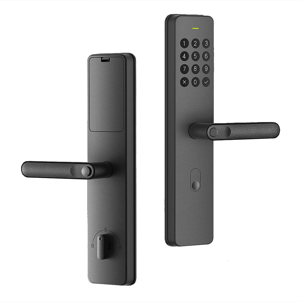 

Xiaomi Серый Цифровая дверь Замок Безопасность Электронная дверь без ключа Замок Цифровой Smart APP Сенсорный экран Клавиатура Пароль Замок Двер