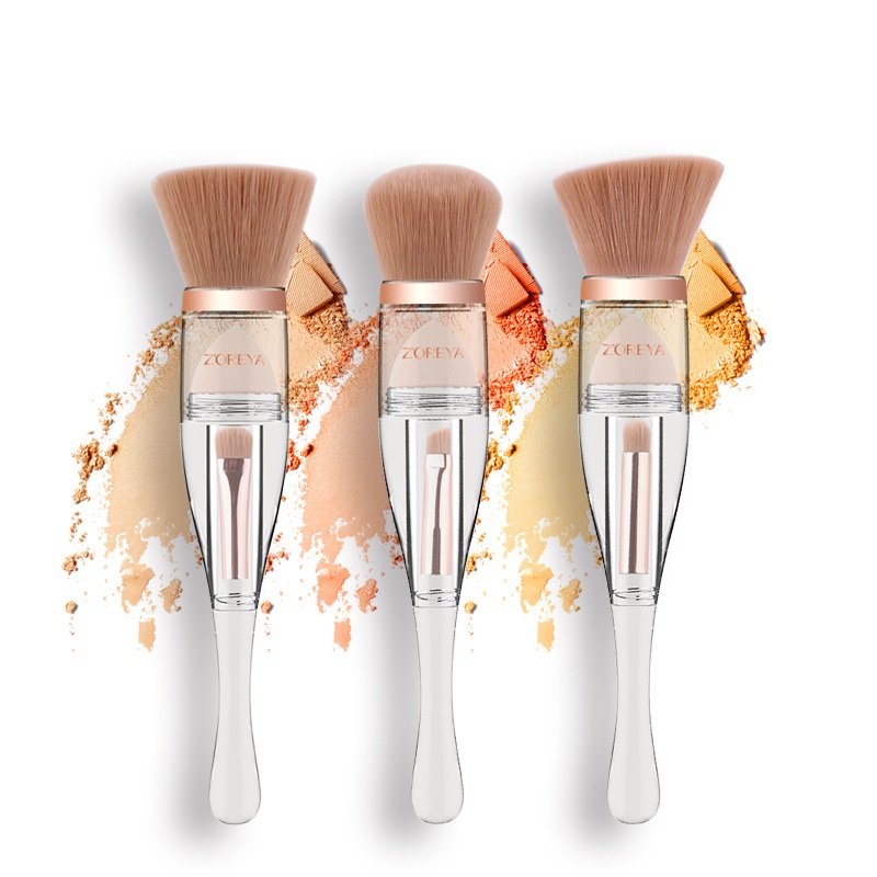 

ZOREYA Three-in-one Makeup Brush Multi-function Combination
