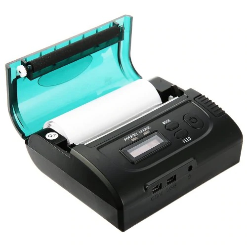 

ZJiang ZJ-8002 Portable bluetooth USB POS Receipt Label Thermal Printer for Wins 7 / 8 / 10 with Android / IOS / 7+1 System