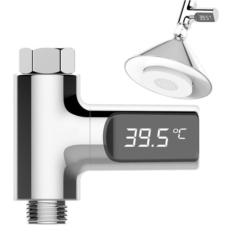 

Know Warm Digital Water Temperature Meter LED Shower Head 0-100℃ Thermometer Temperature Durabl