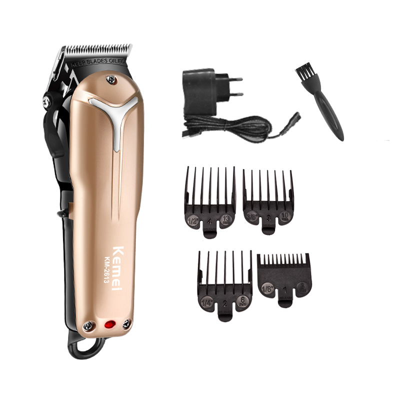 

Kemei KM-2613 100-240V Professional Hair Clipper Electric Hair Trimmer Machine Hair Cutting Shaving Beard Razor